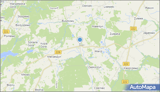 mapa Domachowo, Domachowo gmina Trąbki Wielkie na mapie Targeo